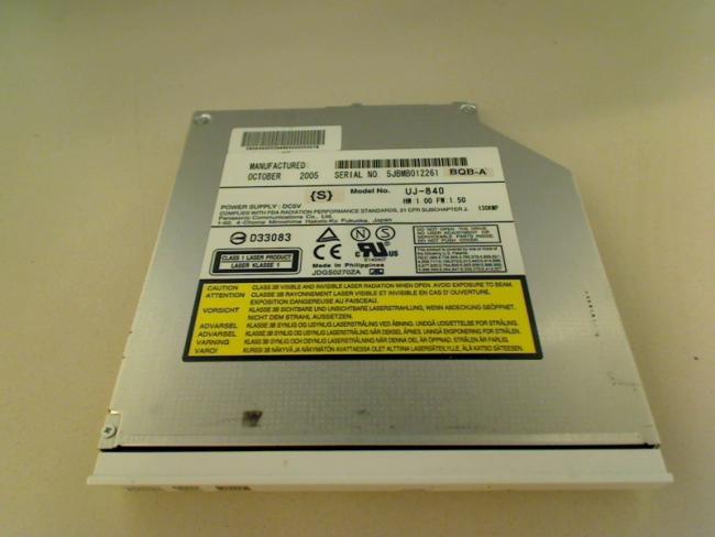 DVD Brenner UJ-840 IDE mit Blende & Halterung BenQ Joybook S52/S53 S53W