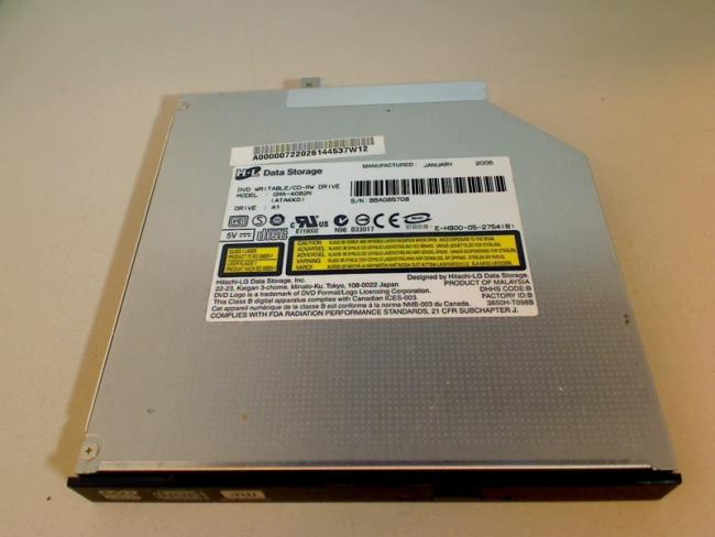 DVD Brenner GMA-4082N IDE mit Blende & Halterung Cable Toshiba P100-115