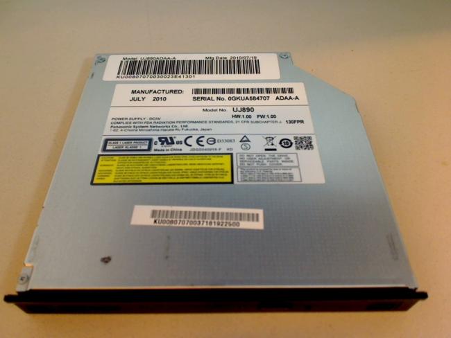 DVD Brenner UJ890 mit Blende & Halterung Acer Extensa 5235 ZR6 (1)