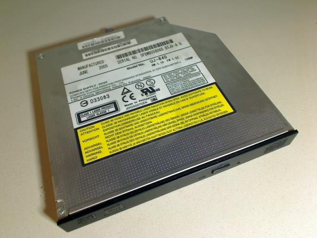 DVD Brenner UJ-840 mit Blende & Halterung Toshiba M50-115