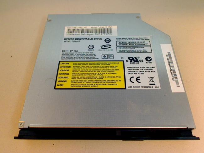 DVD Brenner DS-8A1P mit Blende & Halterung Samsung NP-R70 (1)