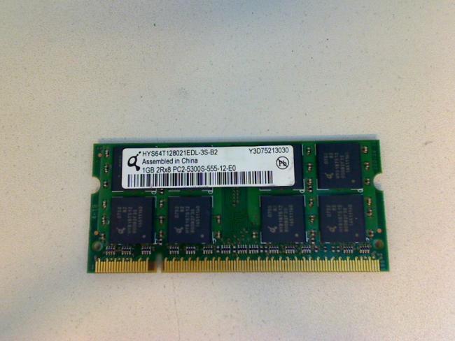 1GB DDR2 PC2-5300S SODIMM RAM Arbeitsspeicher Medion MD96630 (1)