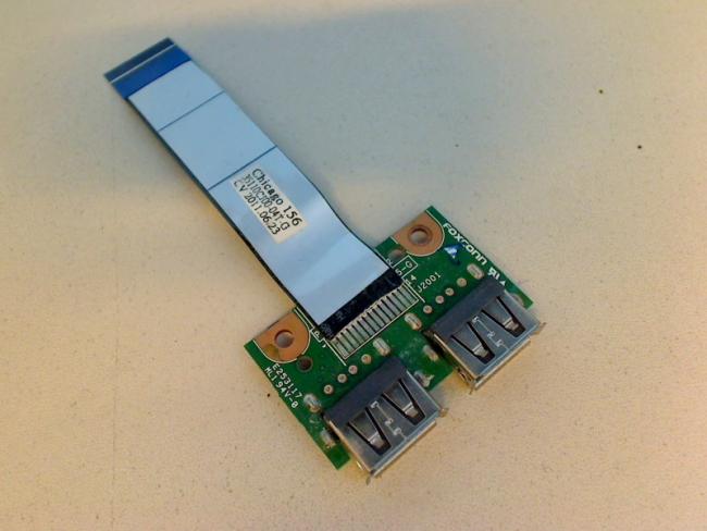 USB Port 2-Fach Board Platine Modul HP 635 TPN-F104 -4