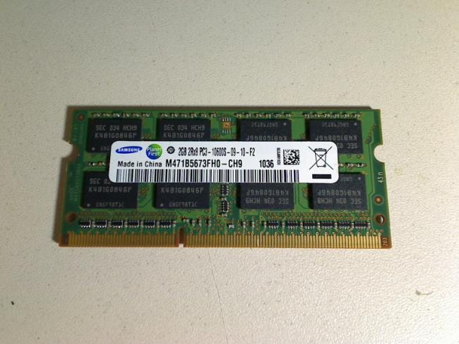 2GB DDR3 PC3-10600S Samsung SODIMM RAM Arbeitsspeicher HP dv6 dv6-2090eg