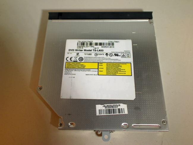 DVD Brenner Writer TS-L633 SATA mit Blende, Halterung MSI CX620 MX MS-1688