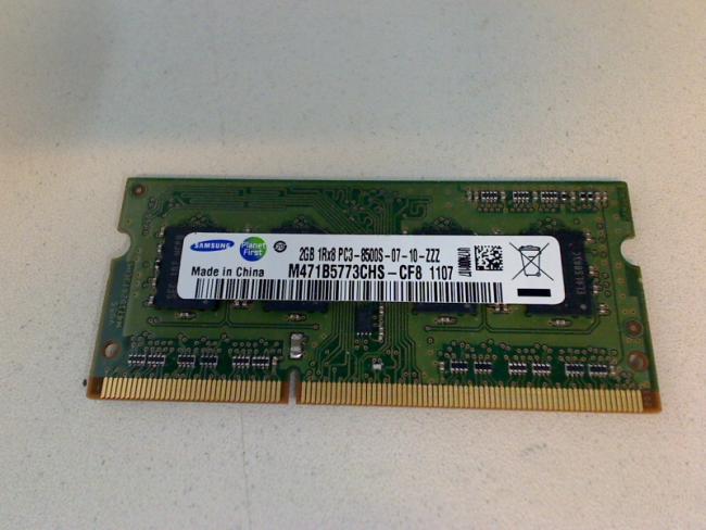 2GB DDR3 PC3-8500S Samsung SODIMM RAM Arbeitsspeicher Samsung NP-R540