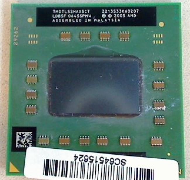 AMD Turion 64 X2 TL52 TL-52 CPU Prozessor Fujitsu Pa 1510 (4)