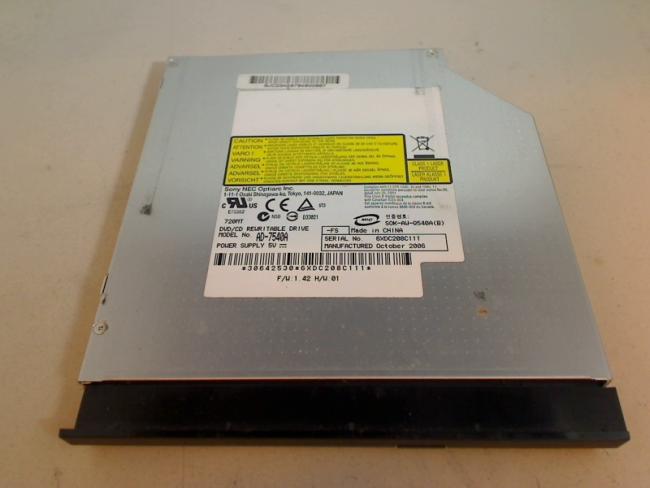 DVD Brenner AD-7540A mit Blende & Halterung Fujitsu Pa 1510 (1)