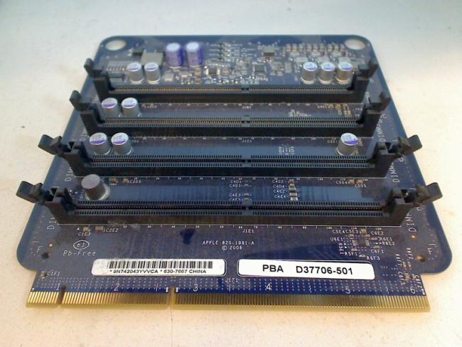 RAM Memory Memory Board PBA D37706-501 Apple Mac Pro 579C-A1115 (2007)