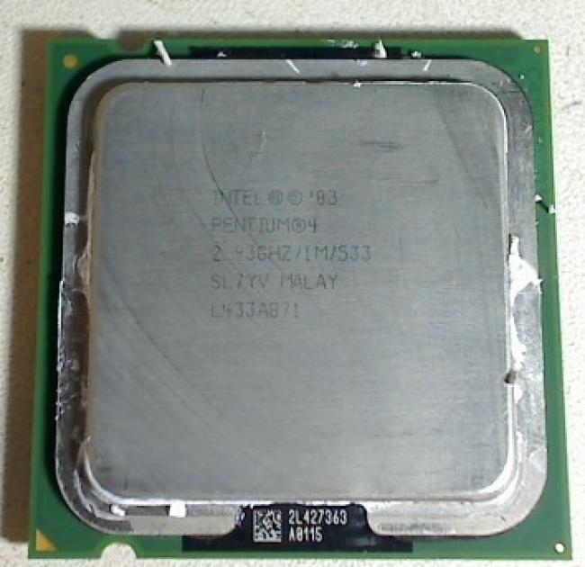 2.93GHz Intel Pentium 4 SL7YV 775 CPU Prozessor Acer Aspire 1800 (2)