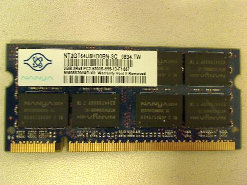 2 GB Ram Arbeitsspeicher PC2-5300 NANYA Asus X56S