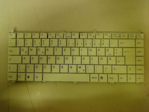 Deutsche Tastatur Weiss Sony PCG-7N2M VGN-FE28B