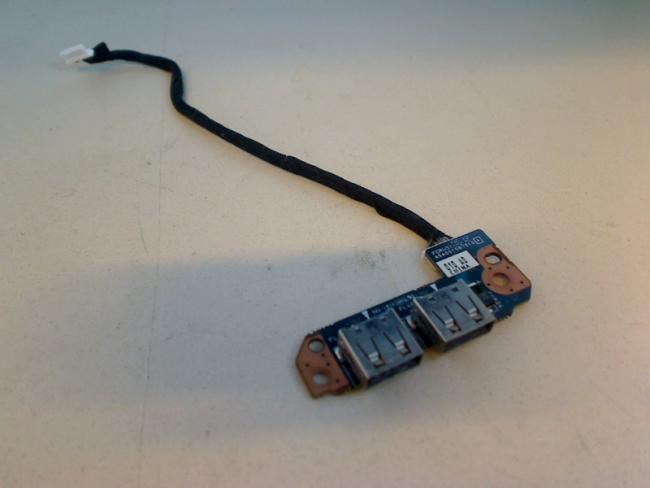 USB 2-Fach Port Board Kabel Cable Toshiba Tecra S3