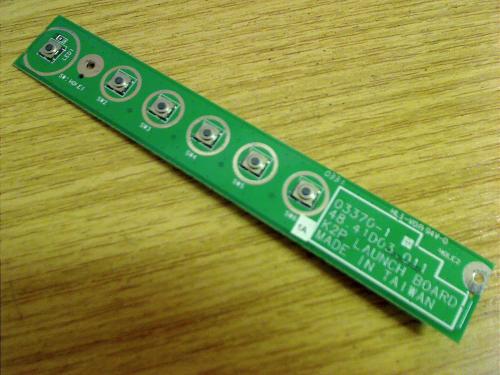 LED Power Button Launch Board Platine aus Medion MD40100