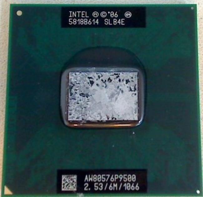 2.53 GHz Intel Core 2 Duo P9500 SLB4E CPU Prozessor Medion Akoya S5610 MD96734