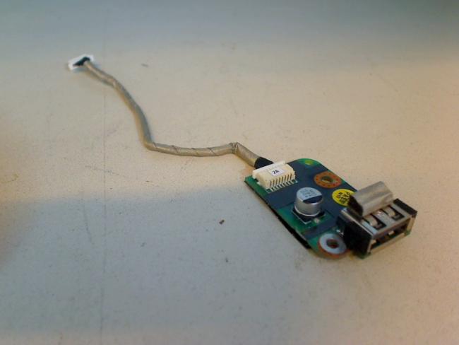 USB Port Board Platine & Kabel Cable Medion Akoya S5610 MD96734