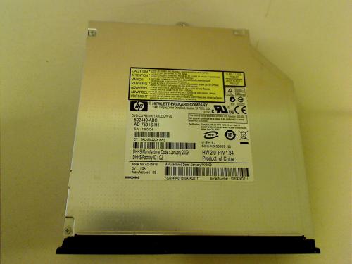 DVD Brenner AD-7591S-H1 HP Compaq CQ60 CQ60-270EG