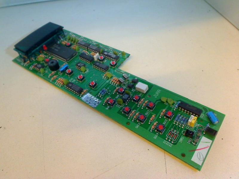 Bedienfeld Schalter Board Platine Elektronik JURA Impressa Cappuccinatore 617 #1