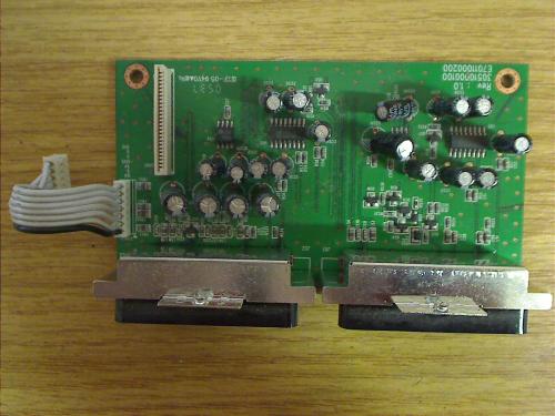 AV Scard Elektroboard circuit board 30510000100 from Ellion DVR-950S Dual