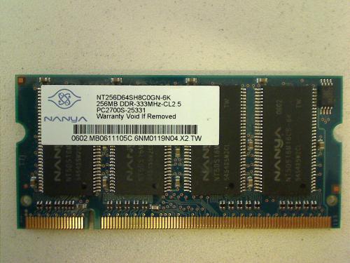 256 MB Ram Arbeitsspeicher DDR 333 HP Compaq nx6110