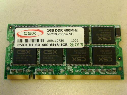 1 GB DDR 400 SODIMM CSX Medion MD5400 FID2010