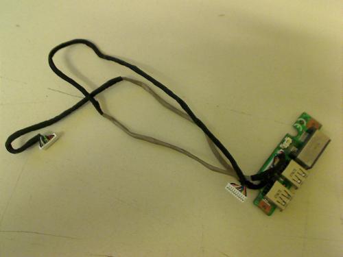 USB Lan Modem Port Buchse Board Kabel Cable LG LGE50 E500 - SP13G