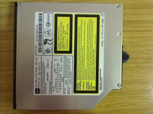 CD-RW/DVD-Rom SD-R2412 Toshiba SPA40 PSA45E-001YM-GR