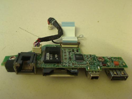 USB Lan Cardreader Board Kabel Cable Fujitsu Amilo 1667G (2)