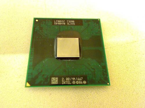 2 GHz Intel T3200 CPU Prozessor Packard Bell Minos GP3 EASYNOTE
