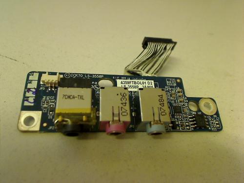 Audio Sound Board Kabel Cable Acer 7520 - 402G16Mi