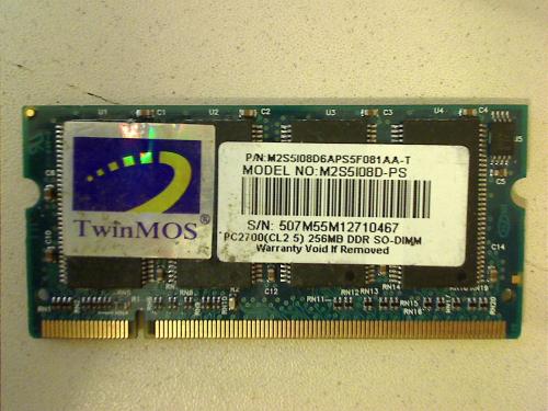 256 MB Ram Arbeitsspeicher DDR SO-DIMM Toshiba A80-154