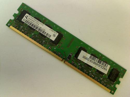 2GB DDR2 Ram PC2-6400 QIMONDA HYS64T256020EU-2.5-C2 Fujitsu E3510 P3510