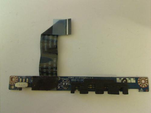 LED Wlan Switch Schalter Board Kabel Cable Lenovo G575 4383
