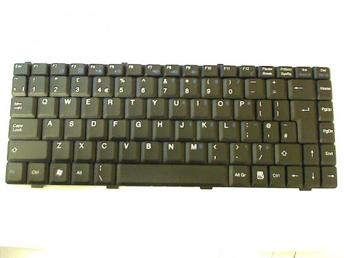 UK Tastatur Keyboard MP-06836GB-3591 MSI PR210