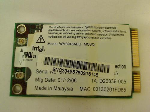 Wlan WiFi Karte Board Modul Fujitsu Pi1536 (2)
