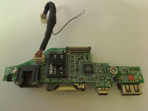 USB Card Reader Lan Board Kabel Cable AMILO Pi1536 -3