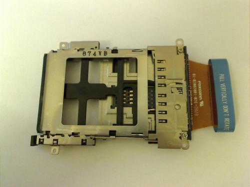 PCMCIA Card Reader Slot Board Dell PP04X
