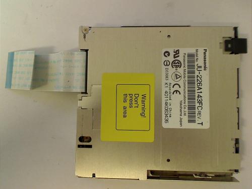 Floppy Diskettenlaufwerk JU-226A143FC FS LifeBook C-1020 C1020