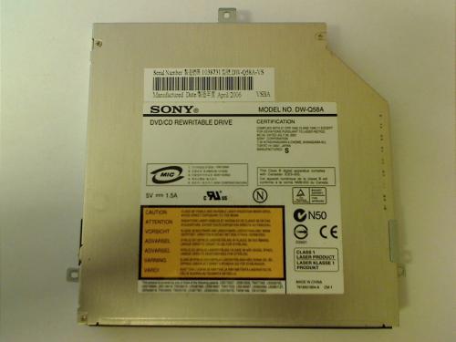 DVD Brenner DW-Q58A mit Halterung Sony PCG-7M1M VGN-FS515E