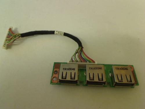 USB Port Buchse Board Kabel Cable Acer Extensa 5620ZG
