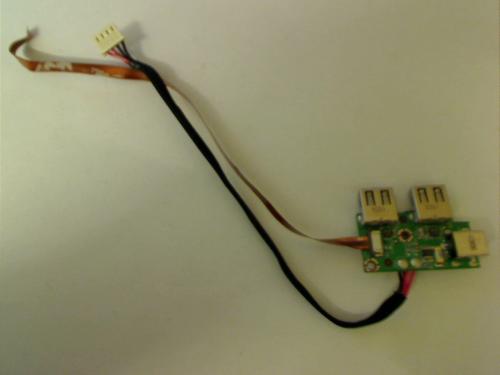 Power Strom Netz Buchse USB Kabel Cable Fujitsu Siemens A1667G