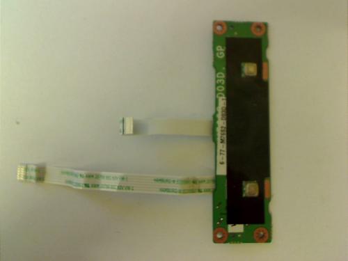 Touchpad Switch Schalter Board Kabel Cable Clevo M761S