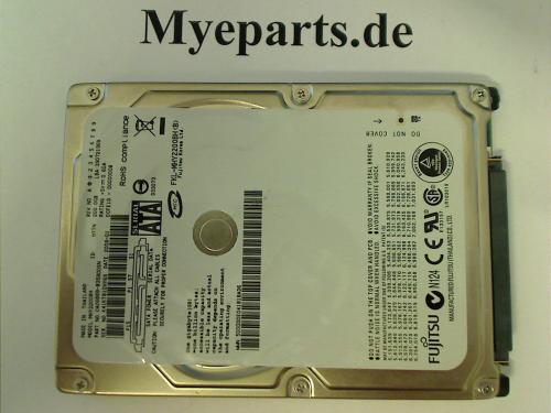 200GB Festplatte 2.5" MHY2200BH Fujitsu Sony PCG-8113M