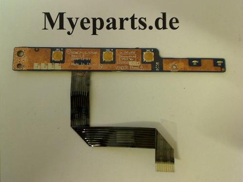 Power Switch Einschlater Board & Kabel Cable Lenovo G560 0679