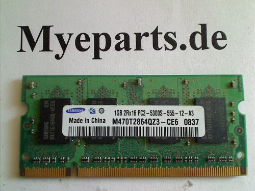 1GB DDR2 SODIMM PC2-5300 Ram Arbeitsspeicher Fujitsu Esprimo V5535