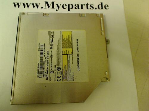 DVD Brenner SATA SN-208 mit Halterung ohne Blende Fujitsu AH530