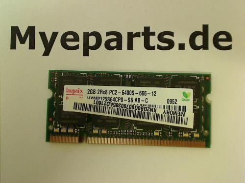 2GB DDR2 PC2-6400 SODIMM Hynix Ram Arbeitsspeicher Acer 5541G