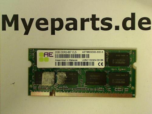 2GB DDR2-667 SODIMM Arbeitsspeicher Ram AE Fujitsu Siemens V5535
