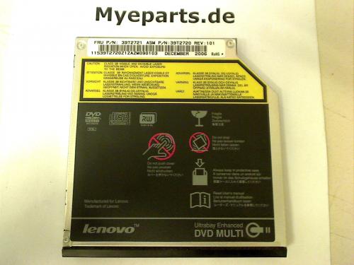 DVD Brenner UJ-850 mit Blende & Halterung IBM Z61p