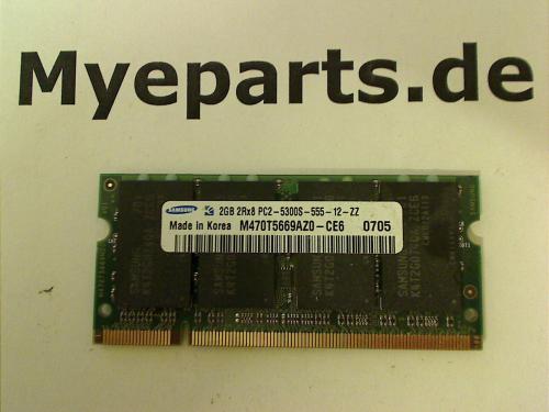 2GB DDR2 PC2-5300 SODIMM Ram Arbeitsspeicher IBM Z61p
